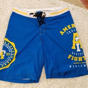 American fighter like new board shorts size 34
